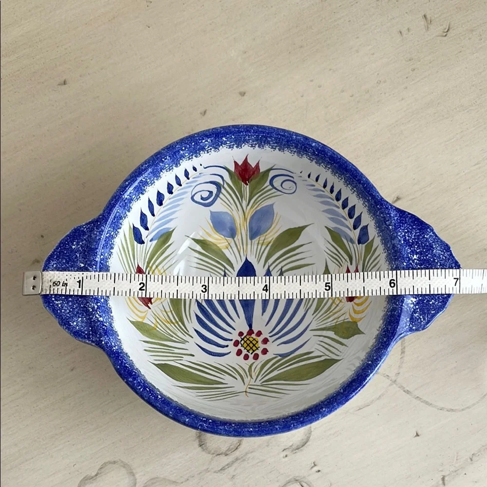 HB HENRIOT HANDPAINTED ADAM Ceramic BOWL